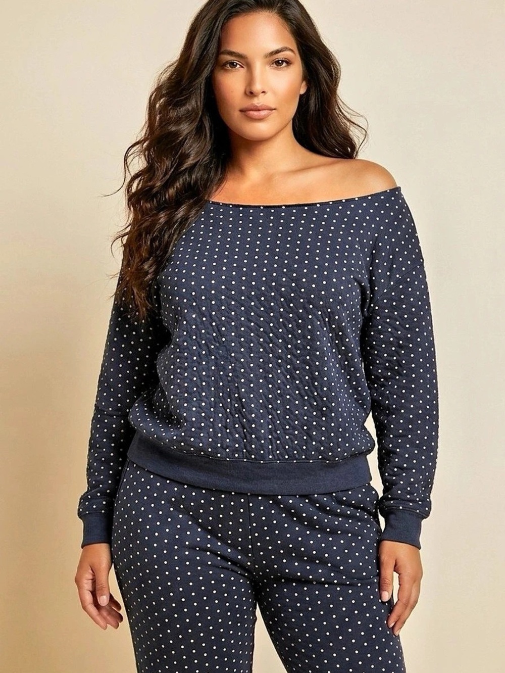 Wild Fable Women's Off the Shoulder Long Sleeve Pullover Sweatshirt Pullover